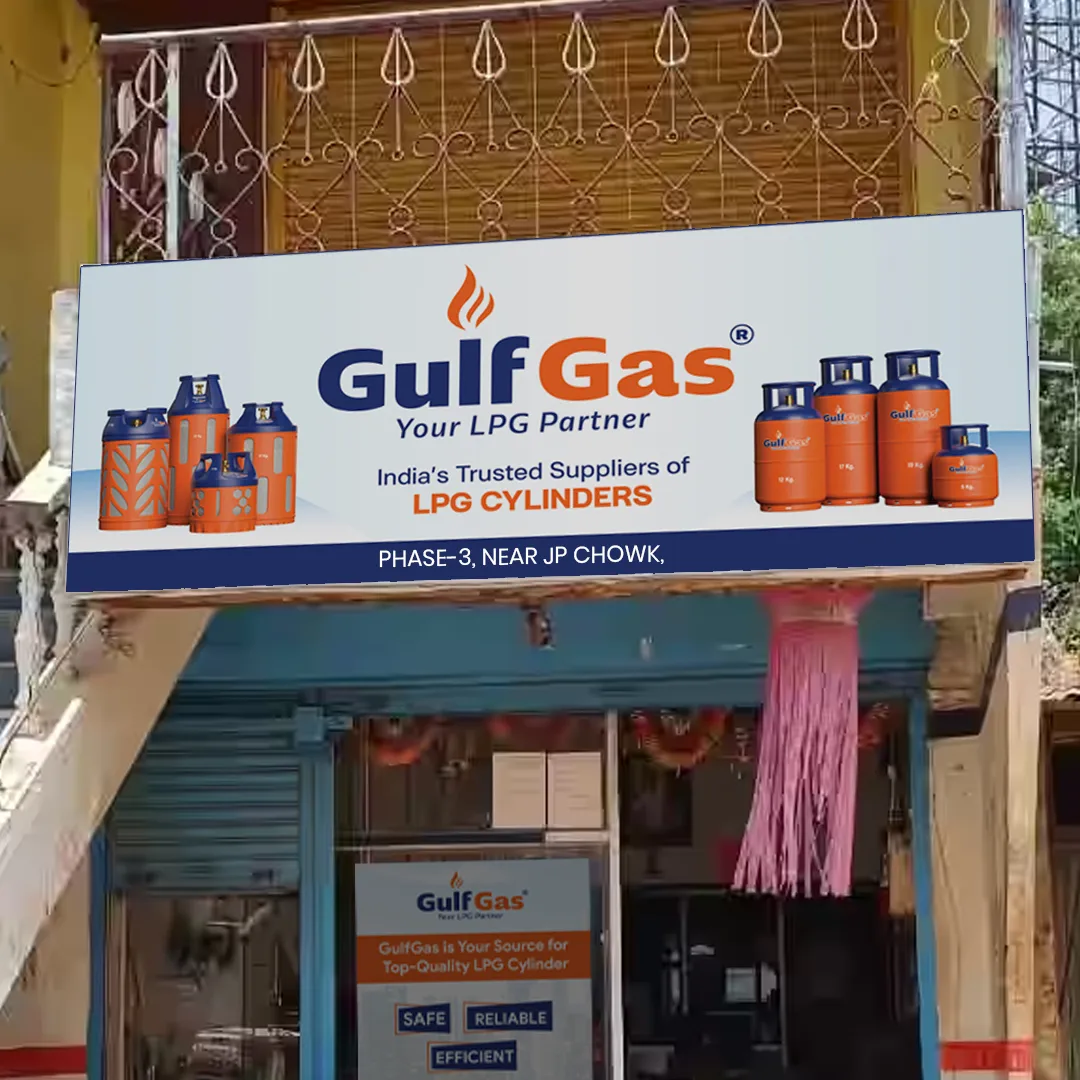 Gulf Gas dealer presence at JP Chowk