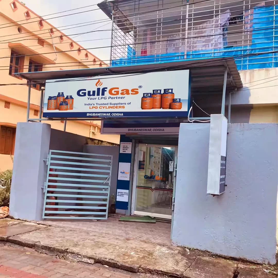 Gulf Gas dealer presence in Odisha